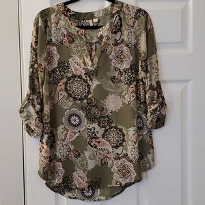 Patterned Blouse
